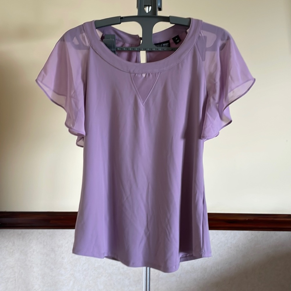 New York & Company Lilac Women’s Blouse. NWT